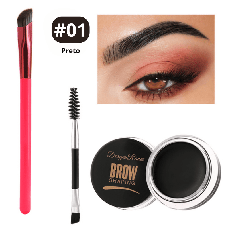 Pincel de Maquiagem Multifuncional EyeBrown