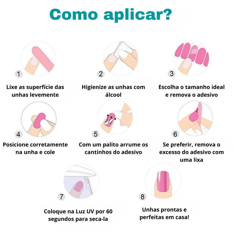 EasyGel - Adesivo para unhas