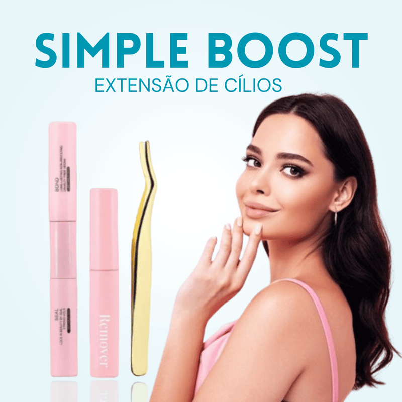 SimpleBoost - Extensão de cílios