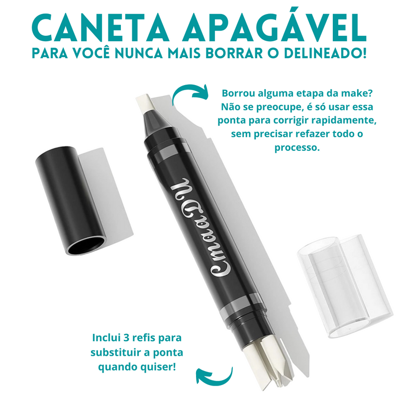 Eyeliner + Caneta corretora GRÁTIS