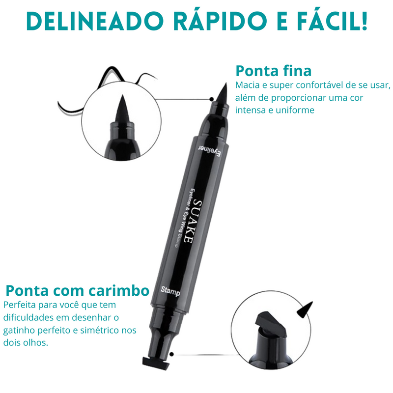 Eyeliner + Caneta corretora GRÁTIS