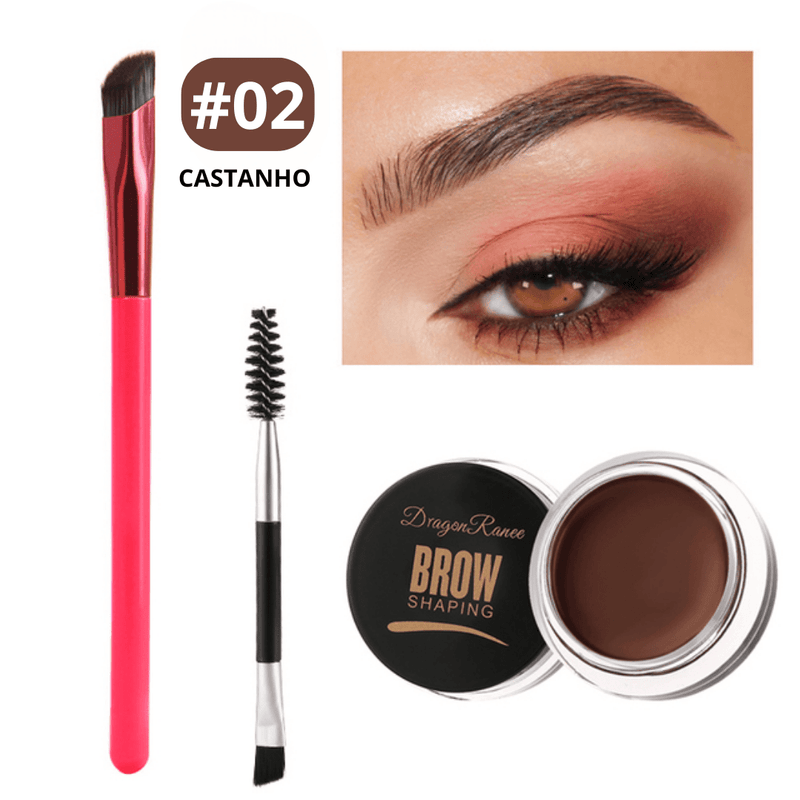 Pincel de Maquiagem Multifuncional EyeBrown