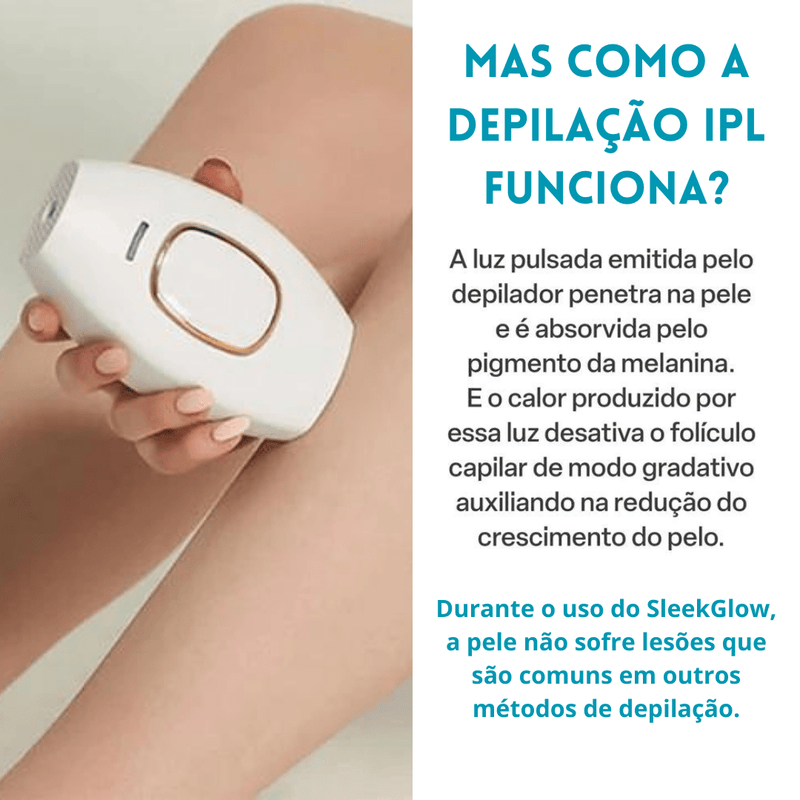 SleekGlow + Óculos de proteção UV GRÁTIS